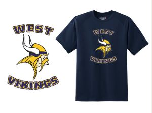 T-shirt with Viking logo